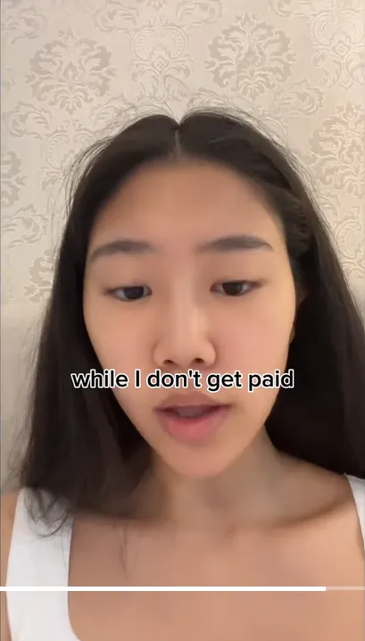 Shereen在抖音描述事件。