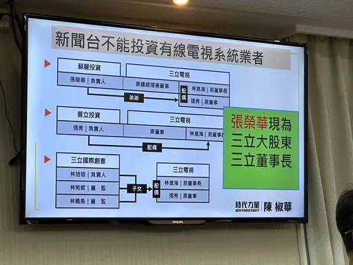 NCC認了三立入股中嘉!主委陳耀祥:會要求改正、萬海還在調查中