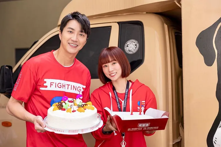 斐棋曾在《全明星運動會》第四季擔任紅隊經理。翻攝自斐棋IG