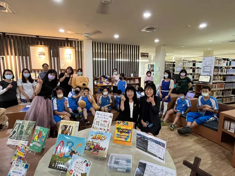 香山高中和日本高中交流。新竹市府提供