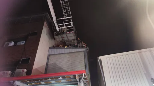 彰化移工宿舍暗夜火!出動雲梯車搶救 33人急逃命4人送醫