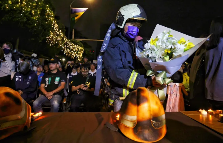 消促會日前舉辦晚會，悼念在明揚大火中殉職的消防員。資料照片，林林攝