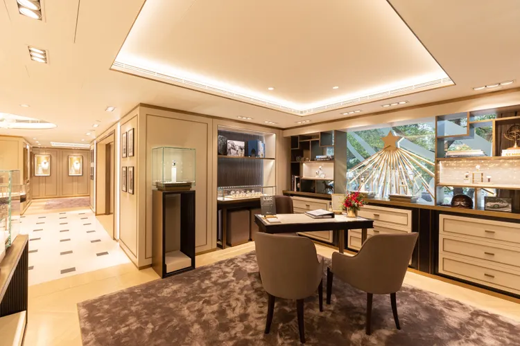 蕭邦香港中環置地太子旗艦店。品牌提供