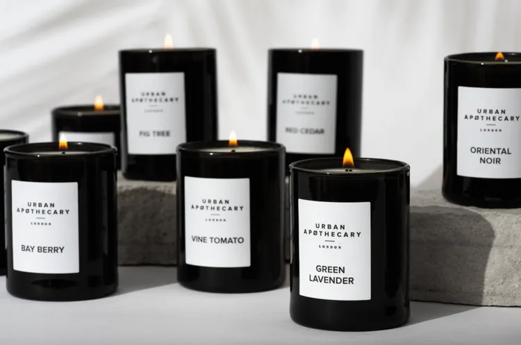 Urban Apothecary經典系列香氛蠟燭，各1890元。品牌提供