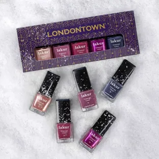 LONDONTOWN閃耀派對節慶5件組，1250元。品牌提供