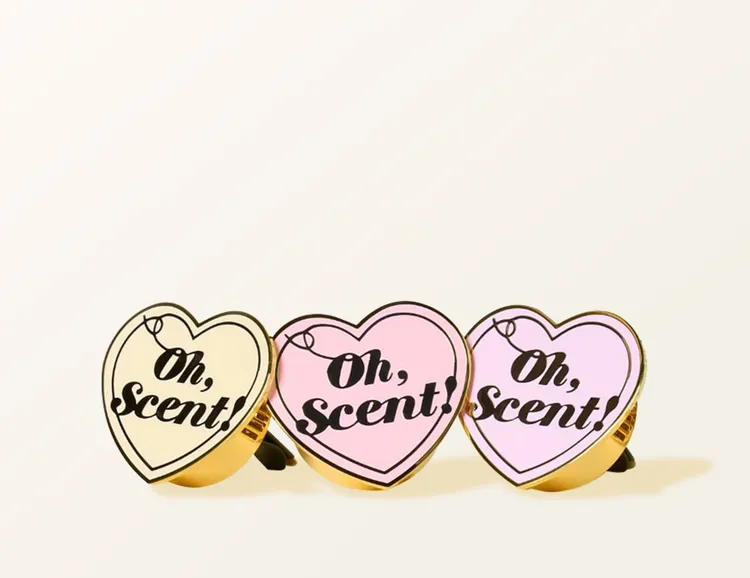OHSCENT精緻車上香氛愛心款，1950元。品牌提供