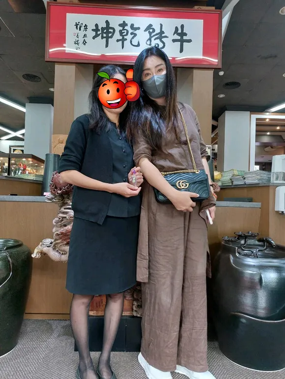 王祖賢上月現蹤台灣，在新北商店留下足跡。翻攝王祖賢百度貼吧