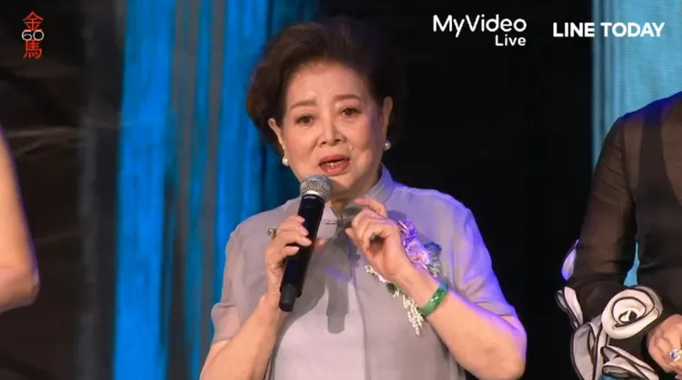 陳淑芳叫錯林品彤名字，最後影后揭曉就是林品彤得獎。翻攝My video