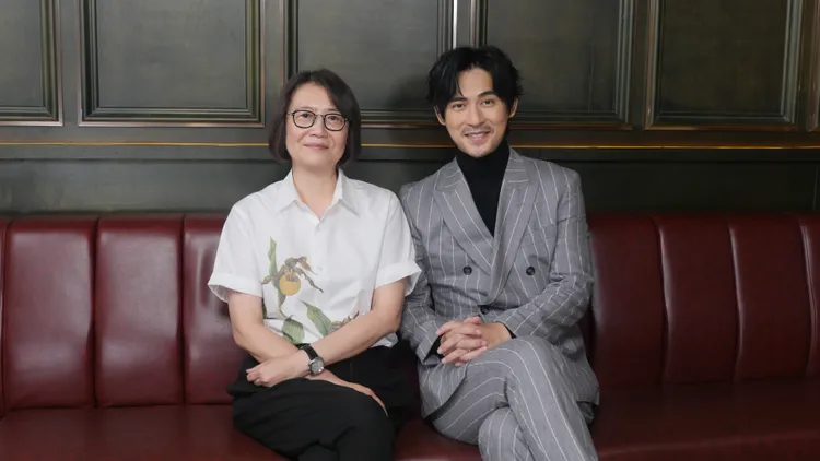 周渝民、導演黃文英。MOMOTV提供