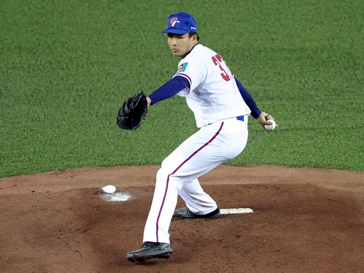 曾仁和先發後援兩相宜。  中央社