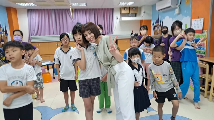 許多孩子的進步是很明顯可見的。伍宗德提供