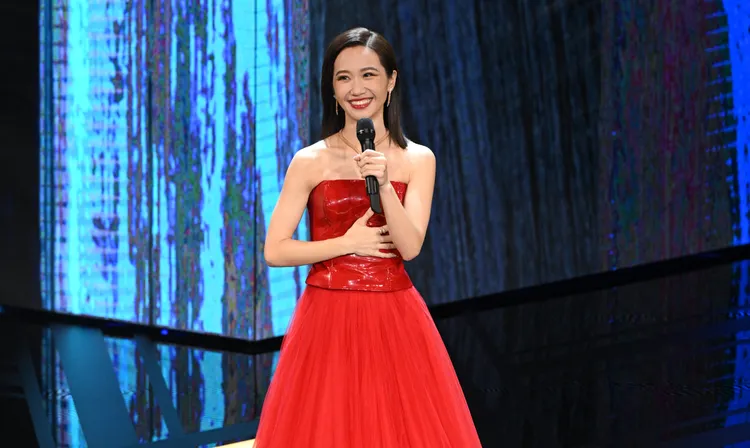 金馬典禮主持人Lulu。金馬執委會提供