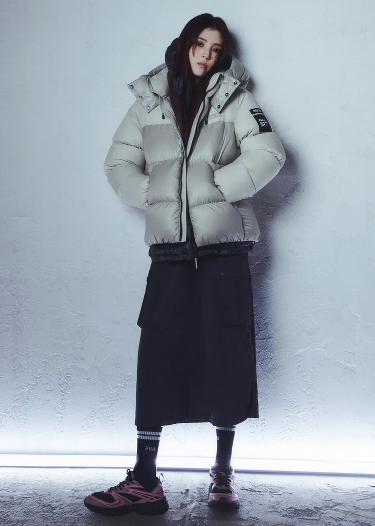 FILA MILANO DOWN精品羽絨外套時尚灰，9680元。品牌提供