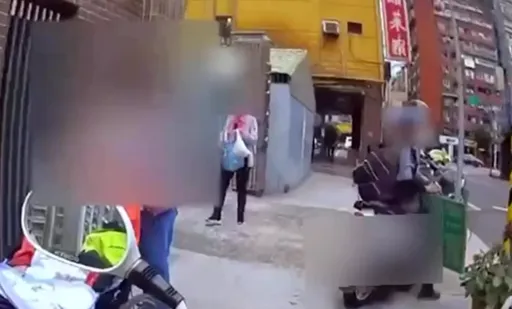 三種違規一次滿足!北市男無視巡邏警騎上人行道 竟無照還酒駕