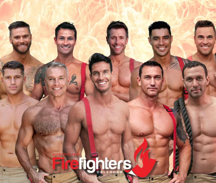 澳洲猛男消防員抵台，在宣傳月曆之餘也迫不及待好大啖美食、體驗台灣文化。BVG提供