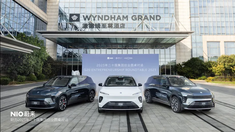 翻攝蔚來汽車微博