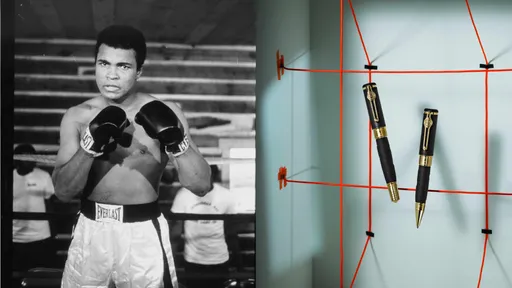 曾怒把奧運金牌丟河裡 傳奇拳王阿里躍上萬寶龍限量書寫工具