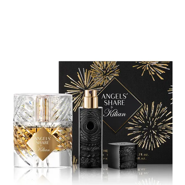 天使稅淡香精限定組,包含50ml天使稅淡香精、7.5ml天使稅淡香精、涅黑聖符香氛隨身瓶,1萬1000元。品牌提供