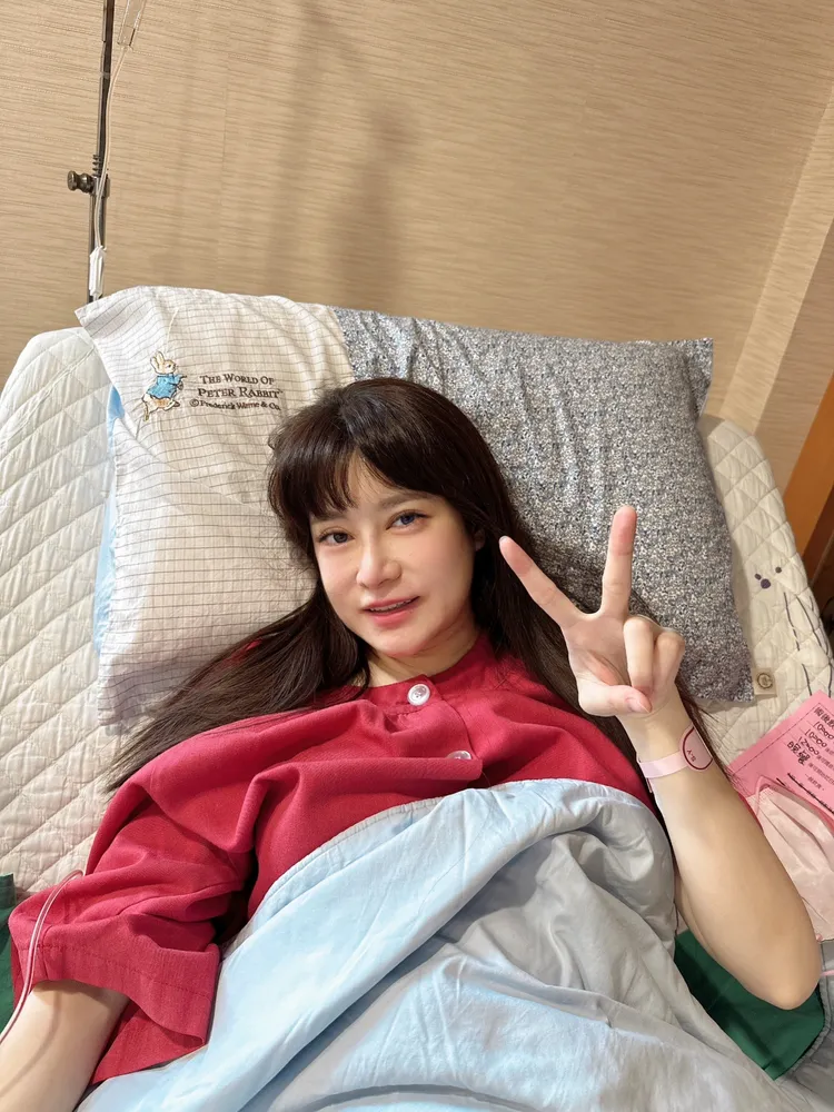 薇薇輸了4袋血產女。薇薇Weiisly提供