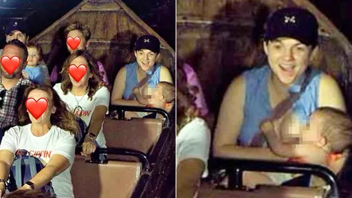 媽媽玩迪士尼遊樂設施「同時哺乳1歲女」 危險?專家發聲力挺