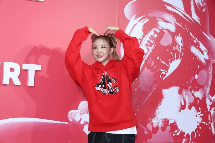 Dara睽違9年再度訪台。攝影中心攝