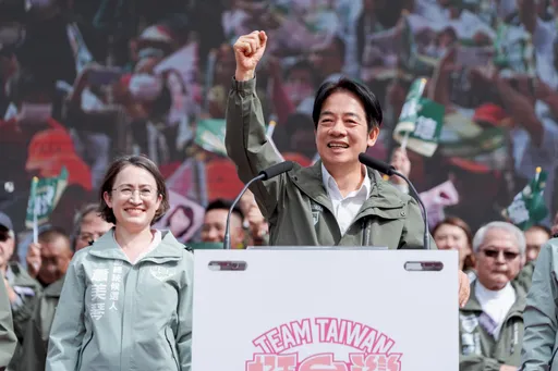 與蕭美琴首度同台造勢 賴清德:為了深愛的台灣「撩落去」