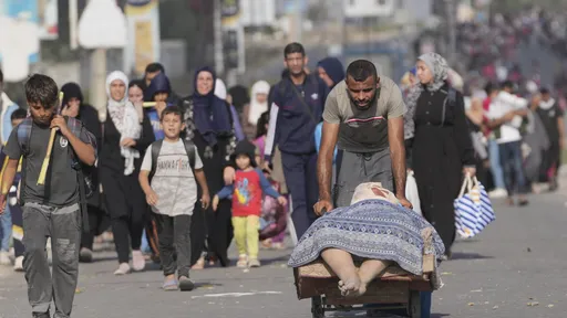 以軍提供4小時撤離機會　5萬人自北加薩逃至南部