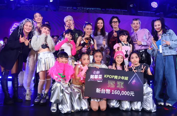 K-POP舞青少年組冠軍。彭欣偉攝