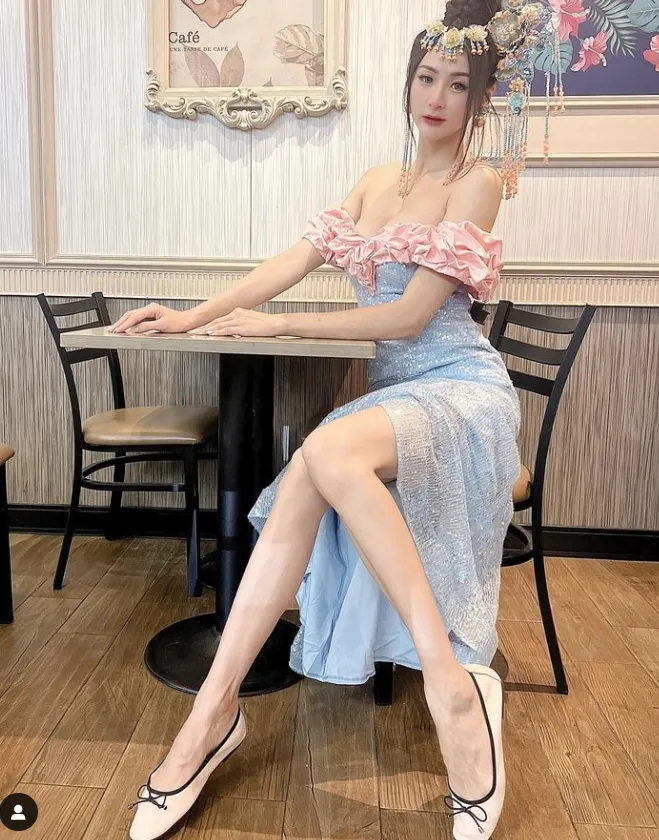 雪岑號稱最美禮生。翻攝畫面