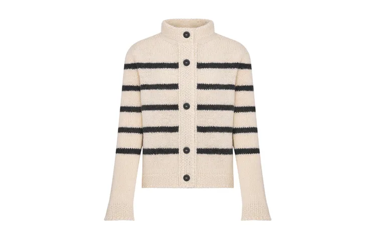 DIOR航海封條紋針織衫9萬2000元。品牌提供