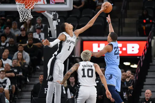 文班亞馬差點阻攻大三元　馬刺還是8連敗變西區爐主