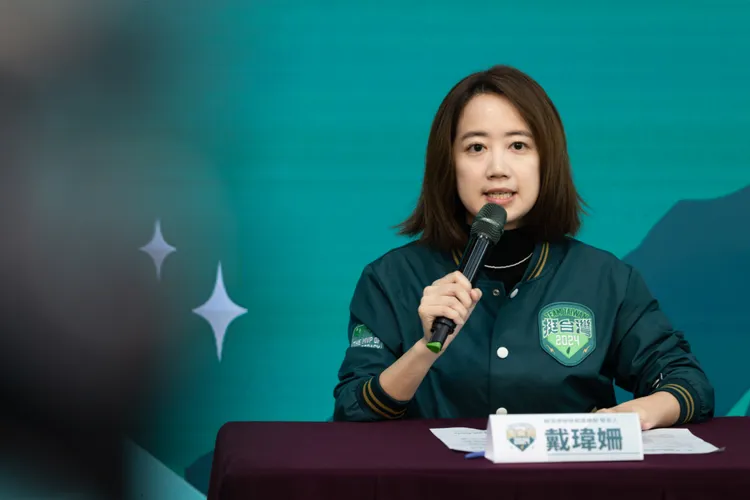 賴清德競總發言人戴瑋姍。賴清德競總提供