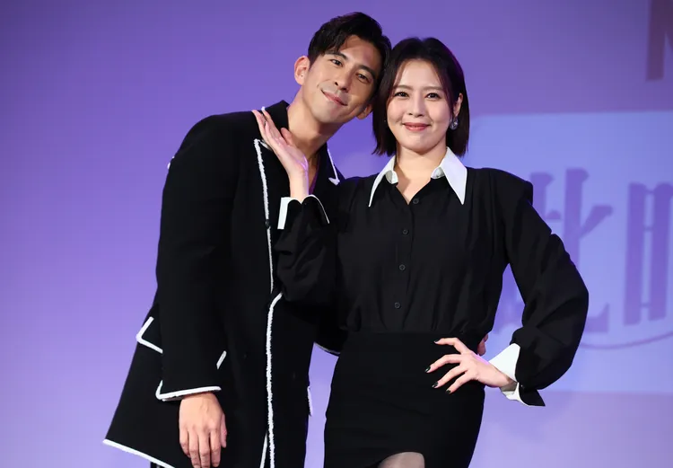 劉品言（右）和修杰楷的組合頗受好評。彭欣偉攝