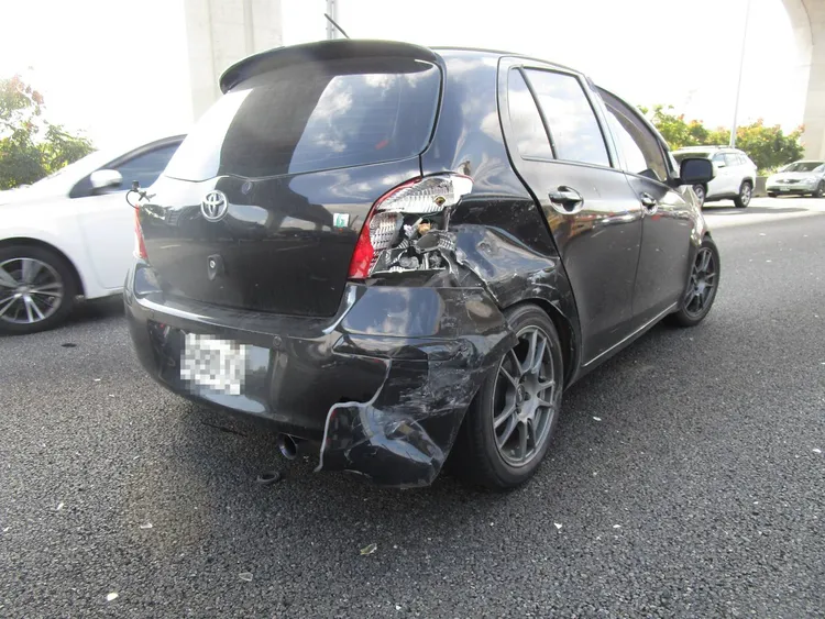 車禍現場。國道警方提供