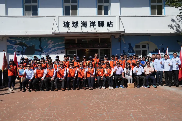 試辦海巡志工今日成立大會。海委會提供