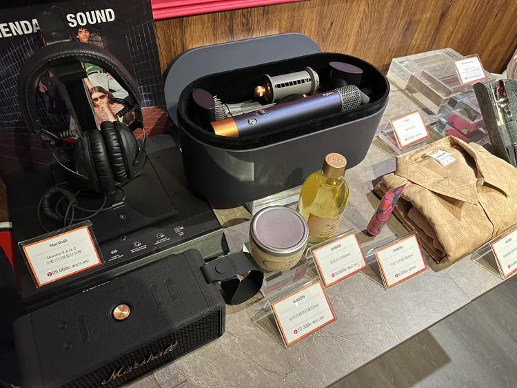 skm points聯手沐浴界/搖滾界兩大經典SABON、Marshall首推集點送。陳怡文攝