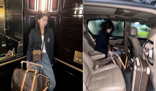 歐陽娜娜秀一卡車LV箱包也被罵炫富　網友解析真相幫她平反了！