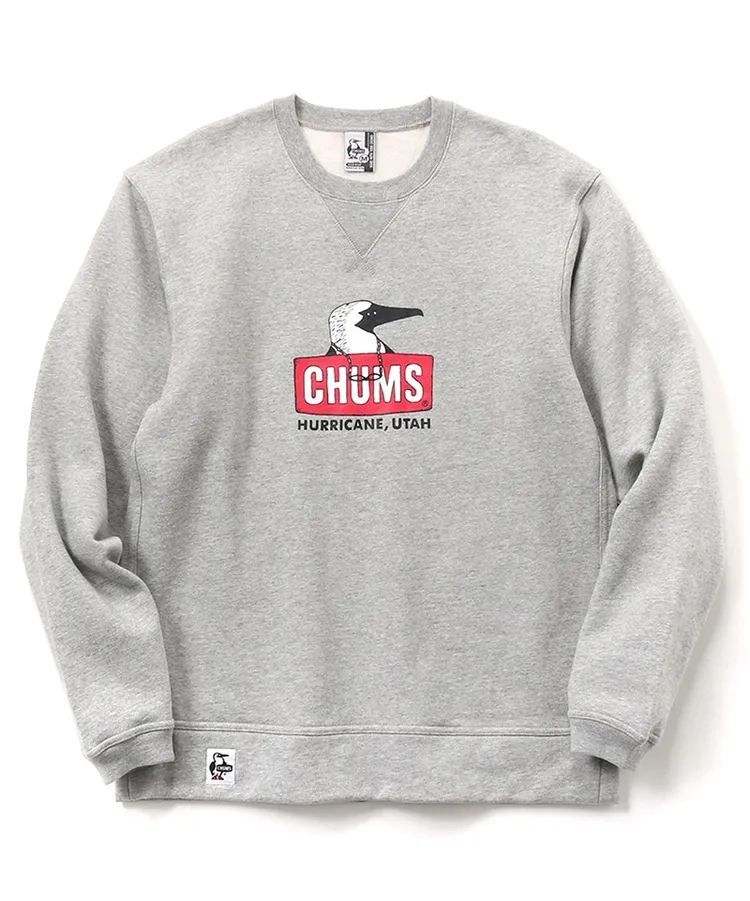 CHUMS 40 Years Old Booby Crew Top圓領套頭衫（灰色），2880元。品牌提供