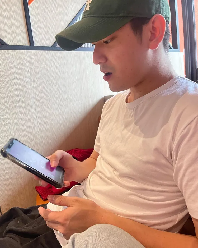 宋晉賢恭喜男方中樂透。翻攝宋晉賢IG