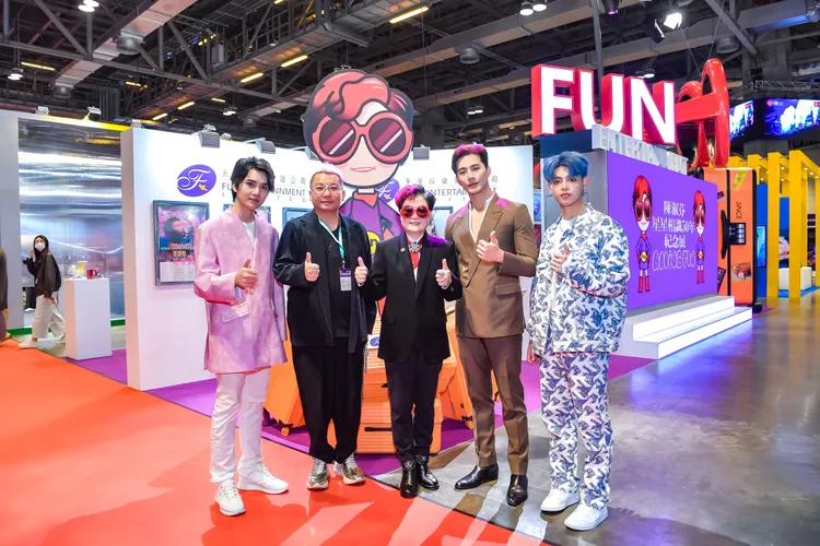 漢森娛樂培養多位藝人。達騰娛樂提供