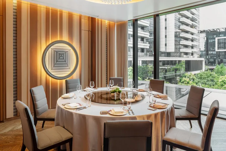 台北萬豪酒店宴客樓中餐廳。業者提供