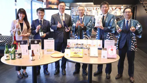 日本佐渡物產展開幕!友好城市拜會陳其邁市長 討論觀光合作