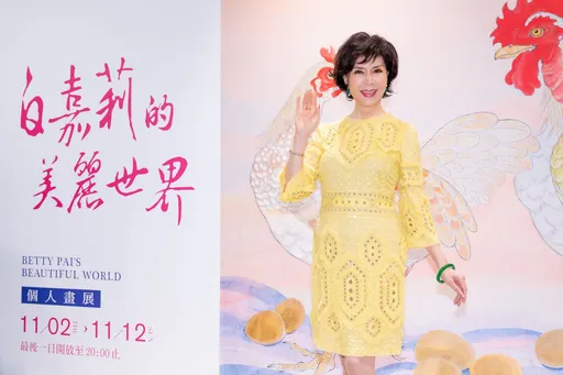 最優雅的藝術家白嘉莉　揮灑色彩下的真實情感新光三越璀璨登場