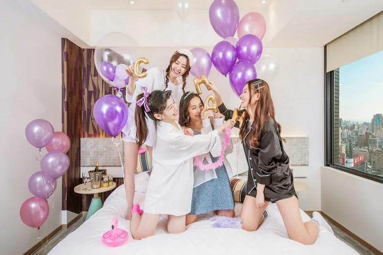 台北趣淘漫旅客房。業者提供