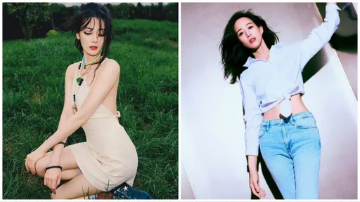 迪麗熱巴美背尬張鈞甯超狂S腰 女神都愛的ba&sh下月就能買