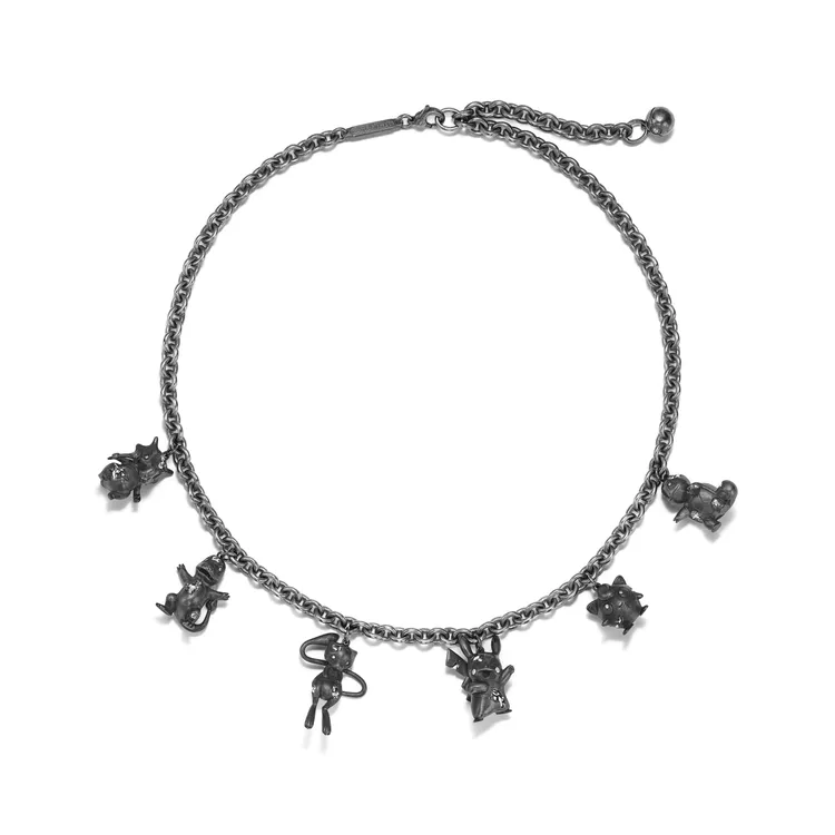 TIFFANY & Arsham Studio & Pokémon寶可夢聯名系列 純銀鑲鑽項鍊 (2)