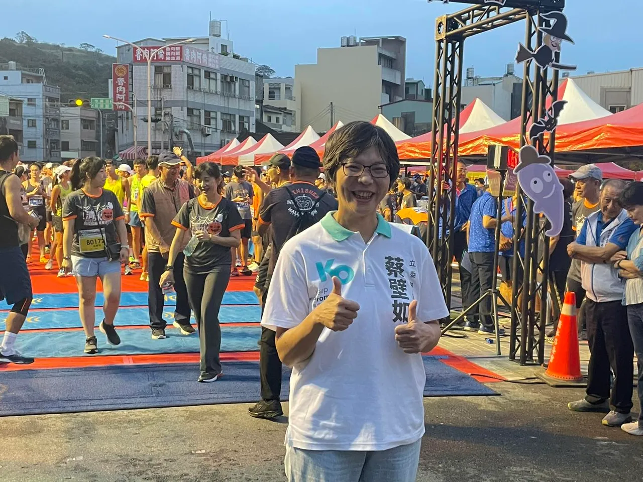 蔡壁如呼籲國民黨接受全民調,認為不論誰正誰副,大家都贏。翻攝蔡壁如臉書