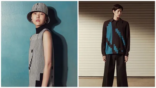 COS藝術家聯名系列登場！　針織背心、同款條紋帽秋冬衣櫥必備