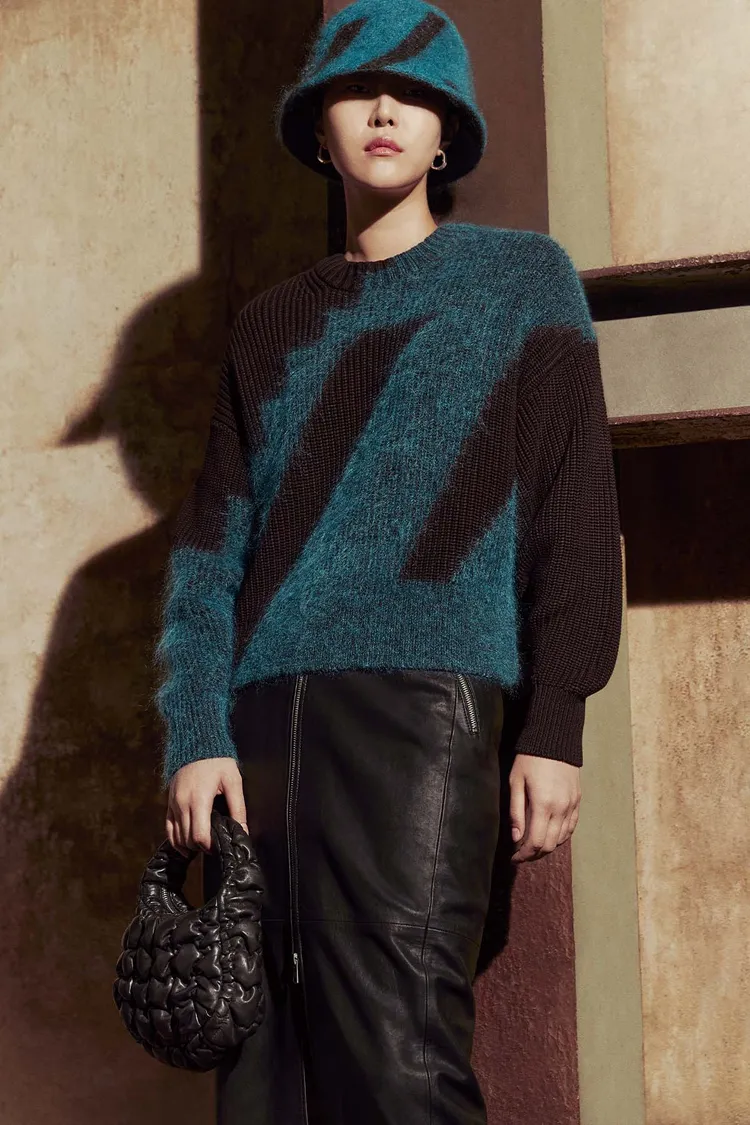 聯名系列也推出針織帽品。品牌提供