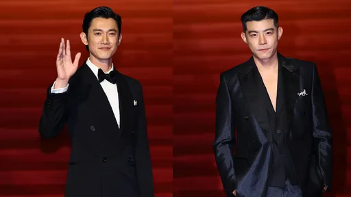 吳慷仁收邵雨薇密語祝福　王柏傑深V霸氣：我來搶影帝的！